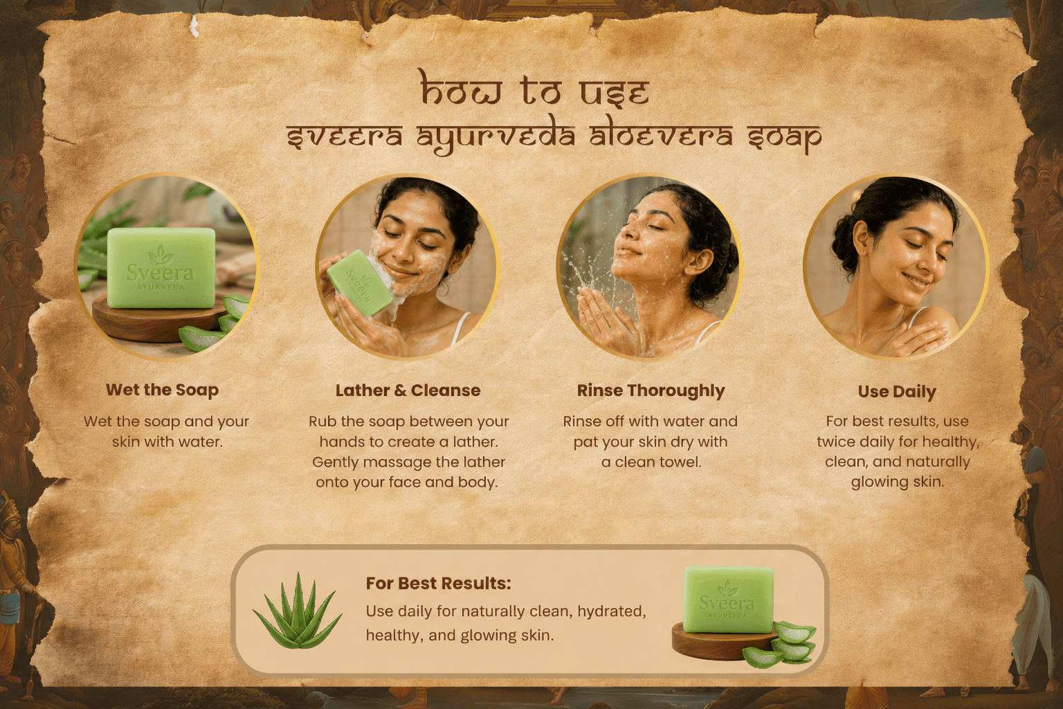 Sveera Aloe Vera Soap