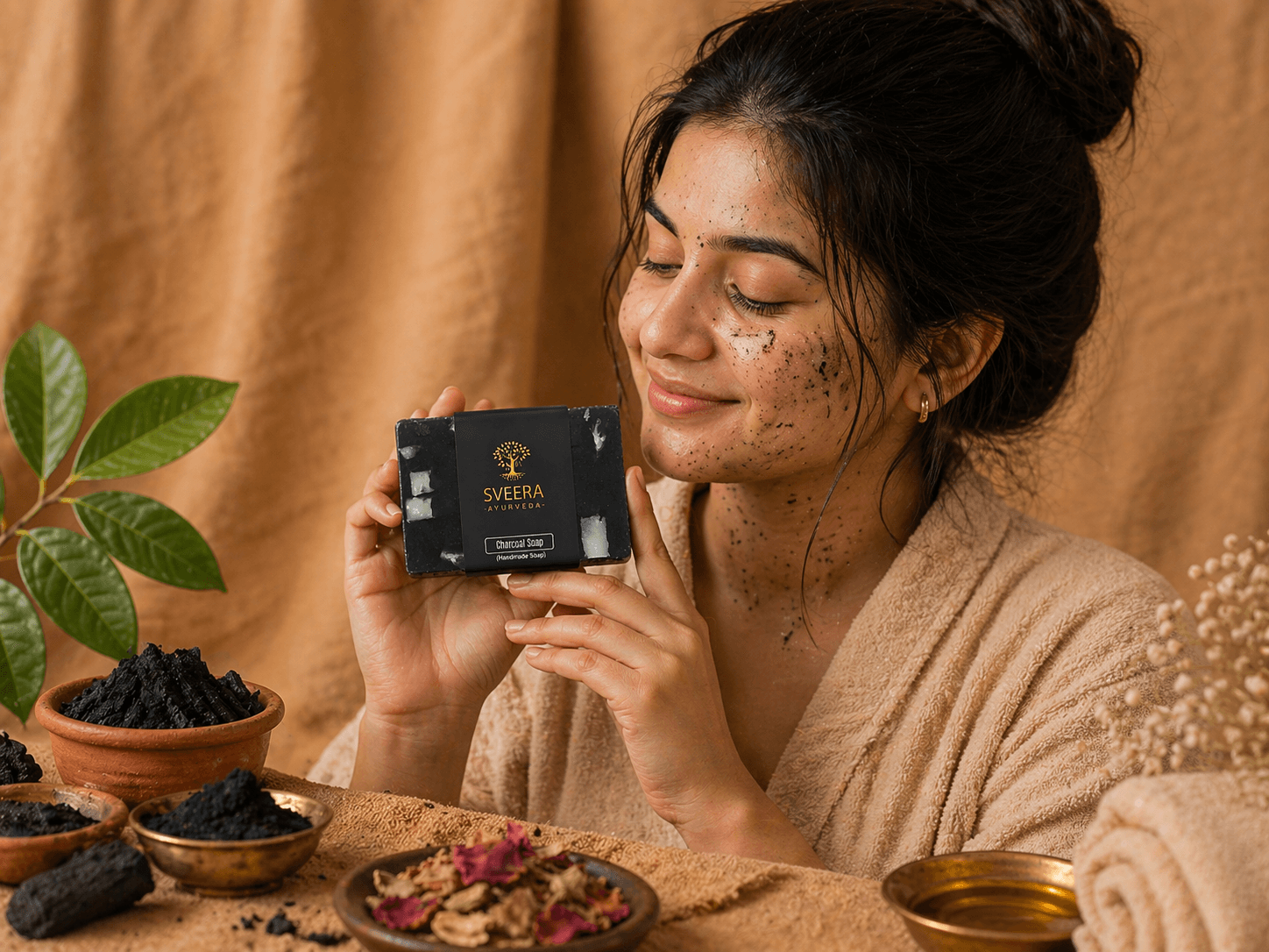 Sveera Charcoal Soap 