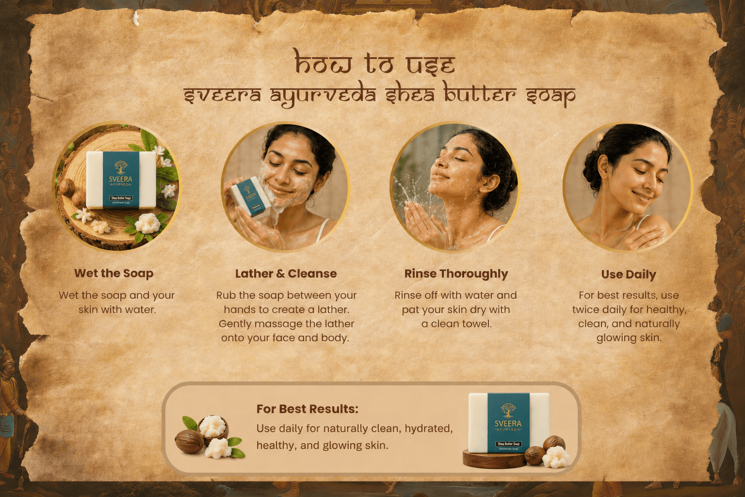 Sveera Shea Butter Soap